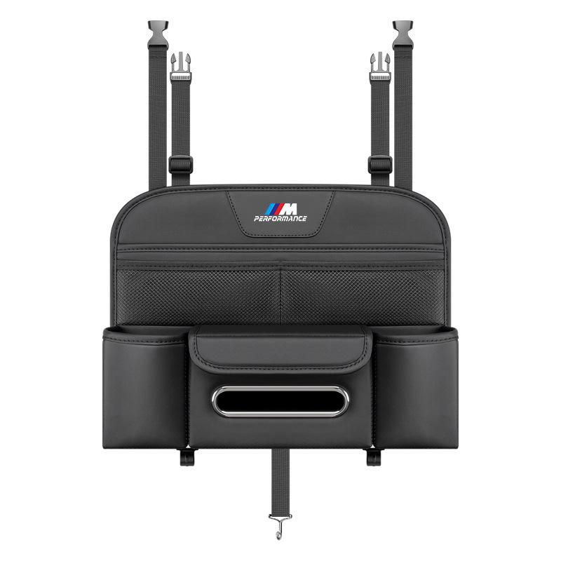 BMW Bilbarnstol Ryggorganisatör med Mugghållare för 3, 5, 1, 6, 7 Serie & X1, X3, X4, X5, X6