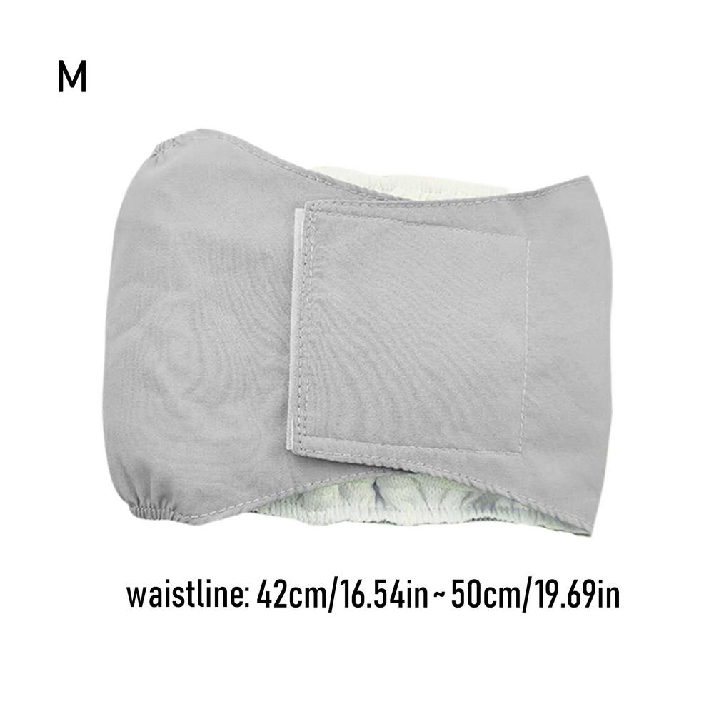 

Подгузники для домашних животных для кобелей, непромокаемые подгузники для сук в период течки, подгузники для приучения к туалету, подгузники для собак среднего размера XL серый