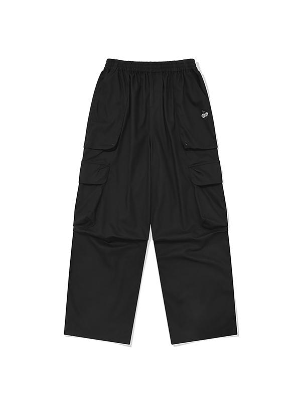 KIRSH Cotton Cargo Pants [Black]