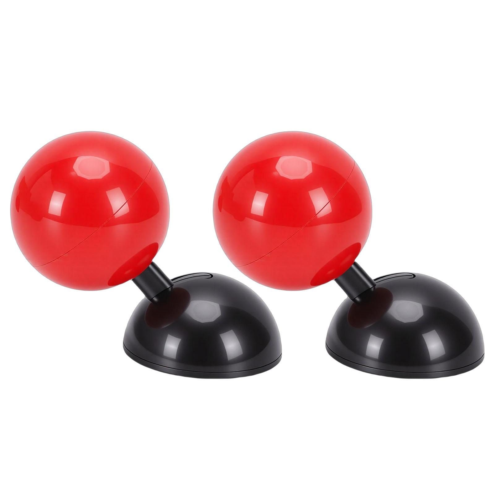 

2 Pcs Car Joystick Push Start Button Cover Starter Engine Stop Button Cover Cool Car Accessories Interior Decor Red красный