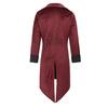 Fashion Mens Tailcoat Jacket Goth Steampunk Uniform Costume Praty Outwear Coat