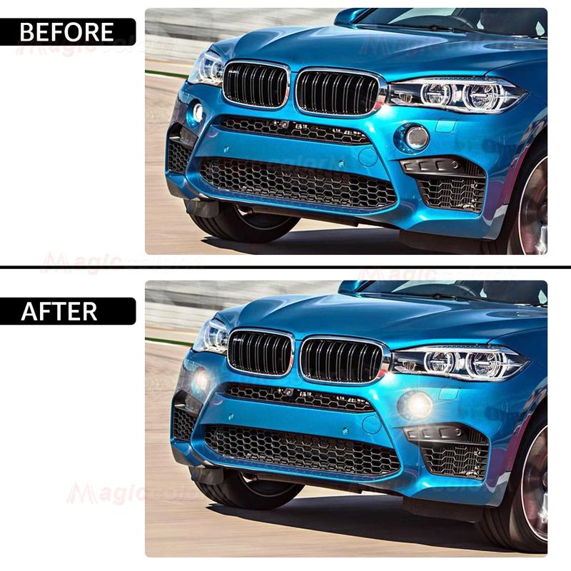LED Fog Light For BMW X3 F25 X4 F26 X5 F15 F85 2014 2015 2016 Fog Lamp Car Front Bumper Headlights 12V 63177317251 63177317252