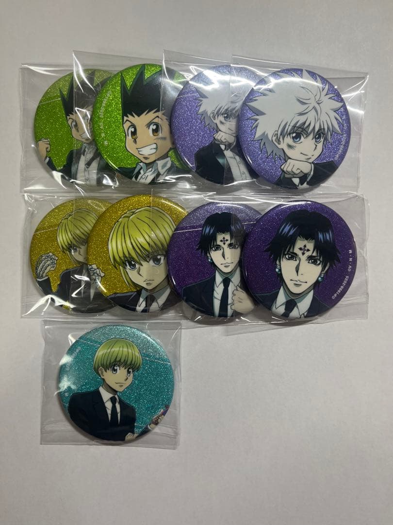 

[USED] HUNTER × HUNTER Animate Fair Can Badge, Bonus Postcard