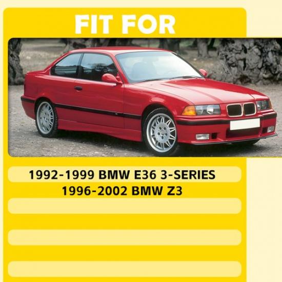 Car 2PC Rear Inner LH+RH Handle Door Trim E36 Fit BMW 1992-1999 Z3 1996-2002