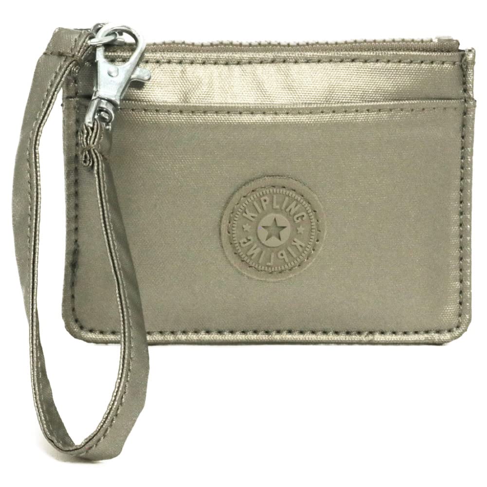 

Kipling CINDY 67O Металлический цвет олова Чехол для проездного KI5432 В подарок [Б/У]