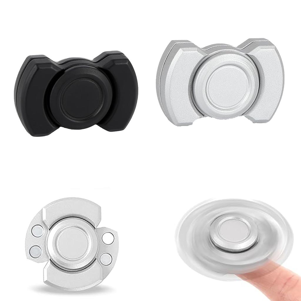 Metal Fingertip Decompression Toy, Three In One Fingertip Gyroscope, Office Stress Reliever