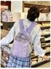 Schoolbag manufacturers wholesale girl small fresh embroidery bow backpack school super light cute schoolbag short-distance backpack tide