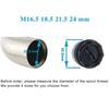 Faucet Aerator Female Thread Replaceable Water Saving Spout Net Tap Device Diffuser Filter Adapter Bubbler Kitchen Equipment