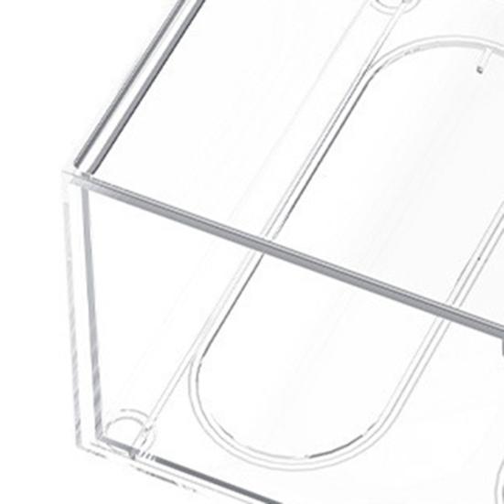 Akrylowe Pudełko do Przechowywania Przezroczysty Organizer z Szufladami Pyłoszczelny Organizer na Kosmetyki Okulary Herbata Kawa Artykuły Biurowe Pojemnik do Przechowywania na Biurko