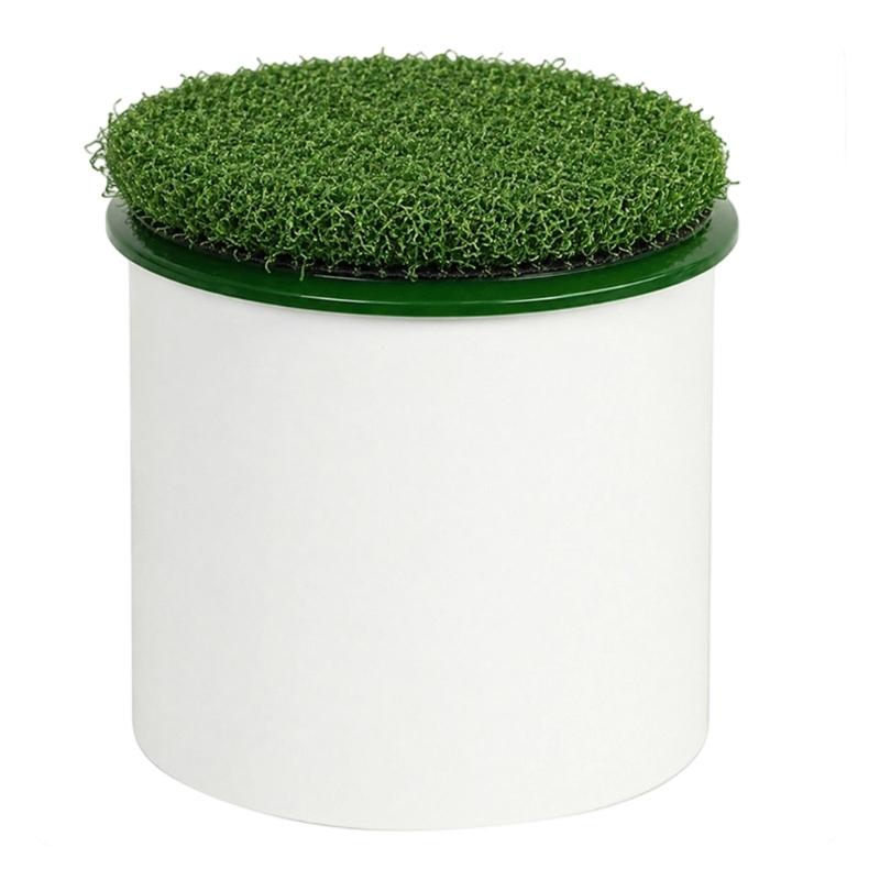 Golf Putting Green Cup Covers Accessory with Plastic Construction for Routine Course Installation and Green Maintenance Tasks