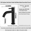 Stainless Steel 304 Cross-Border High Arc Bathroom Basin Faucet