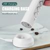 USB Electric Milk Frother Handheld Blender Whisk Mixer Wireless Egg Beater Foamer Kitchen Tools for Coffee Cooking Baking Mixing