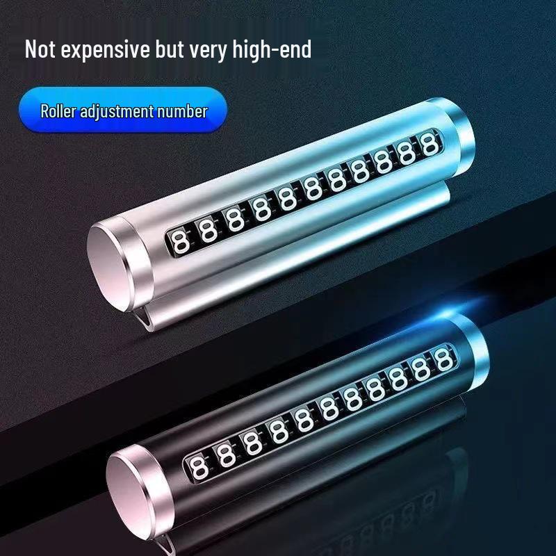 Top-Selling Adjustable Roller Temporary Parking Sign with Concealable Metal Number Plate