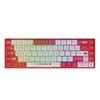 AJAZZ AK680 Black Wired Mechanical Keyboard, 68-Key, Blue/Tea/Red Switches, Portable, Hot-Swappable, Anti-Ghosting, Gaming Keyboard
