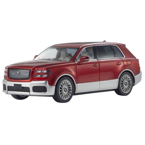 Kyosho Original Maßstab 1/43 Toyota Century (Rot/Silber) mit Fromage-Innenausstattung Druckgussmodell KS03926RS