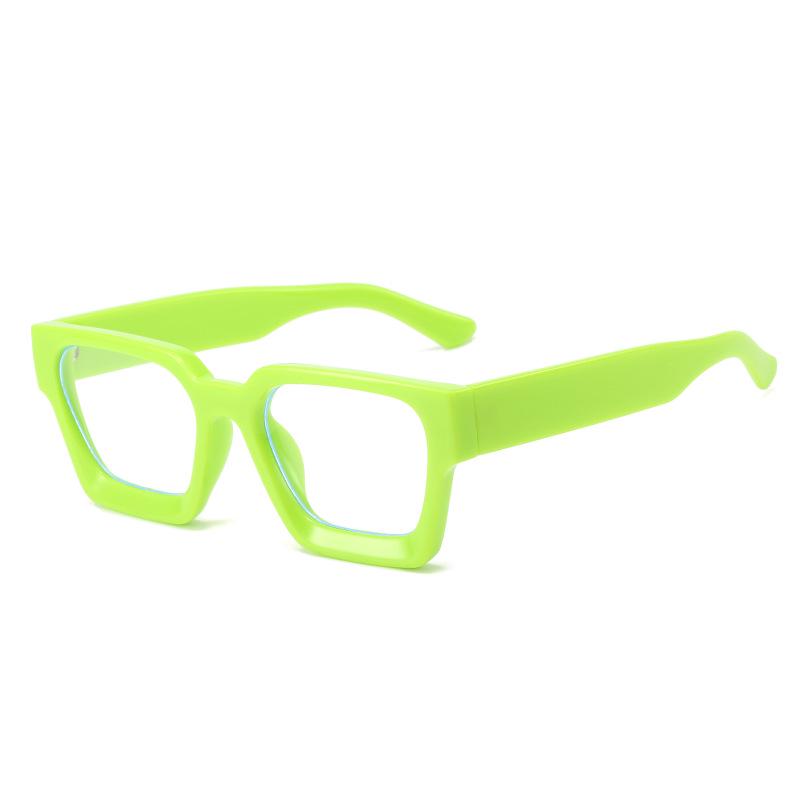 2022 Stylish Square Frame Glasses: European & American Fashion, Versatile and Simple Design