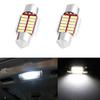 2Pcs 31Mm 4014 12Smd C5W Car Led Light Canbus Dome Interior Reading Lamp