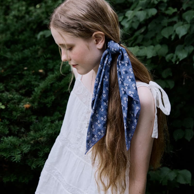 

MERRYMOTIVE Винтажный шарф с цветами, резинка для волос free