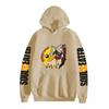 Cartoon Print Hoodie Soul Eater Anime Series Loose Fit Long Sleeve Teens