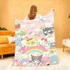 K-Kawaii H-HelloKitty K-Kuromi Blanket Soft Throw Blanket for Home Bedroom Bed Sofa Picnic Travel Office Rest Cover Blanket Gift