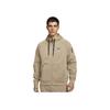 Cárdigan Sudadera para Hombre Therma-Fit Color Sólido Polar con Cremallera Completa Cálido con Capucha Ropa Exterior Caqui DQ4831-247