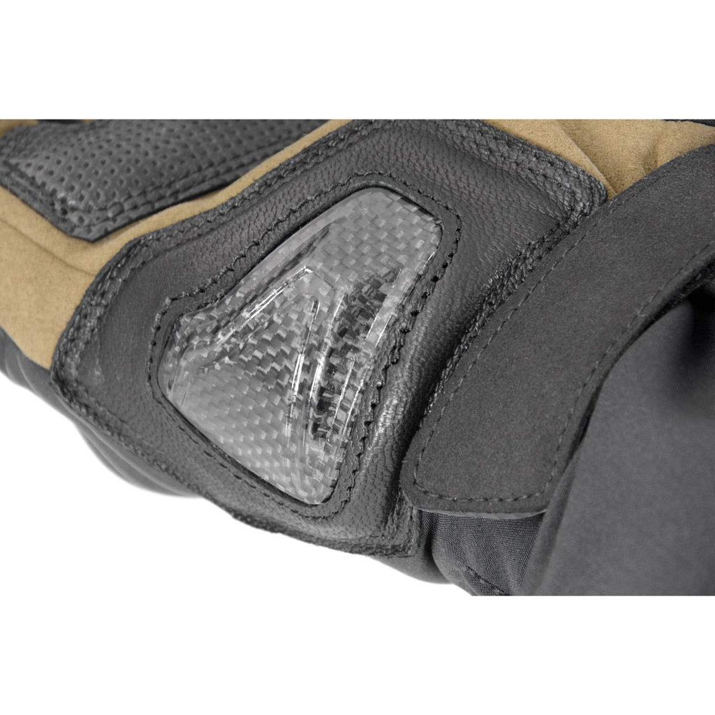 KOMINE Dual Heat Protect Electric Motorcycle Light Size L Electrically Stretch for and Spring Gloves, Grey/Black, (EK-215 13072), Waterproof,