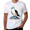 Blue Footed Booby Bird TShirt Fashion Casual Short Sleeve TShirt