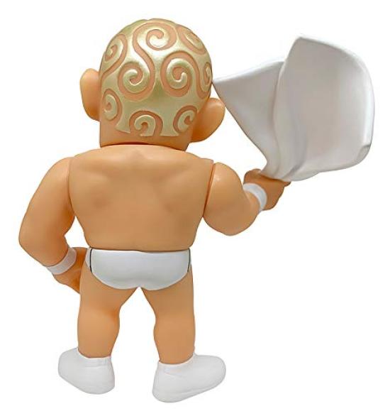 16d Soft Vinyl Collection 015 Minoru Suzuki White Costume Soft Vinyl Painted Action Figure Ver. Non-scale