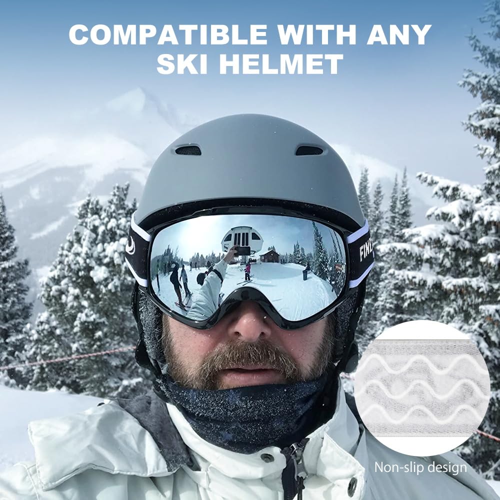 Ski Goggles OTG Over Glasses Goggles [Findway] - Snow/Snowboard