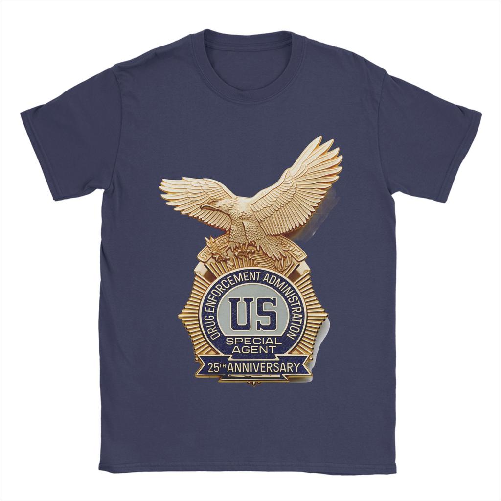 DEA US Federal Interdiction Agency Cotton TShirt For Mens Summer  Streetwear T Shirts ONeck Harajuku Tees Oversized Clothes