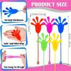 10-30pcs Funny Sticky Hands Toy For Kids Colorful Palm Elastic Sticky Toys Squishy Stress Relief Toys Novelty Gift Party Favors