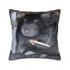 Pc Funny Smoking Rat Meme Throw Pillow Cover D DoubleSided Print Soft Polyester Cushion Case for Home Sofa Bedroom Car Decor