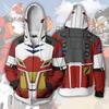 New, animation sweater, steel alchemist, Edward 3D printed sweater zipper cardigan animation periphery