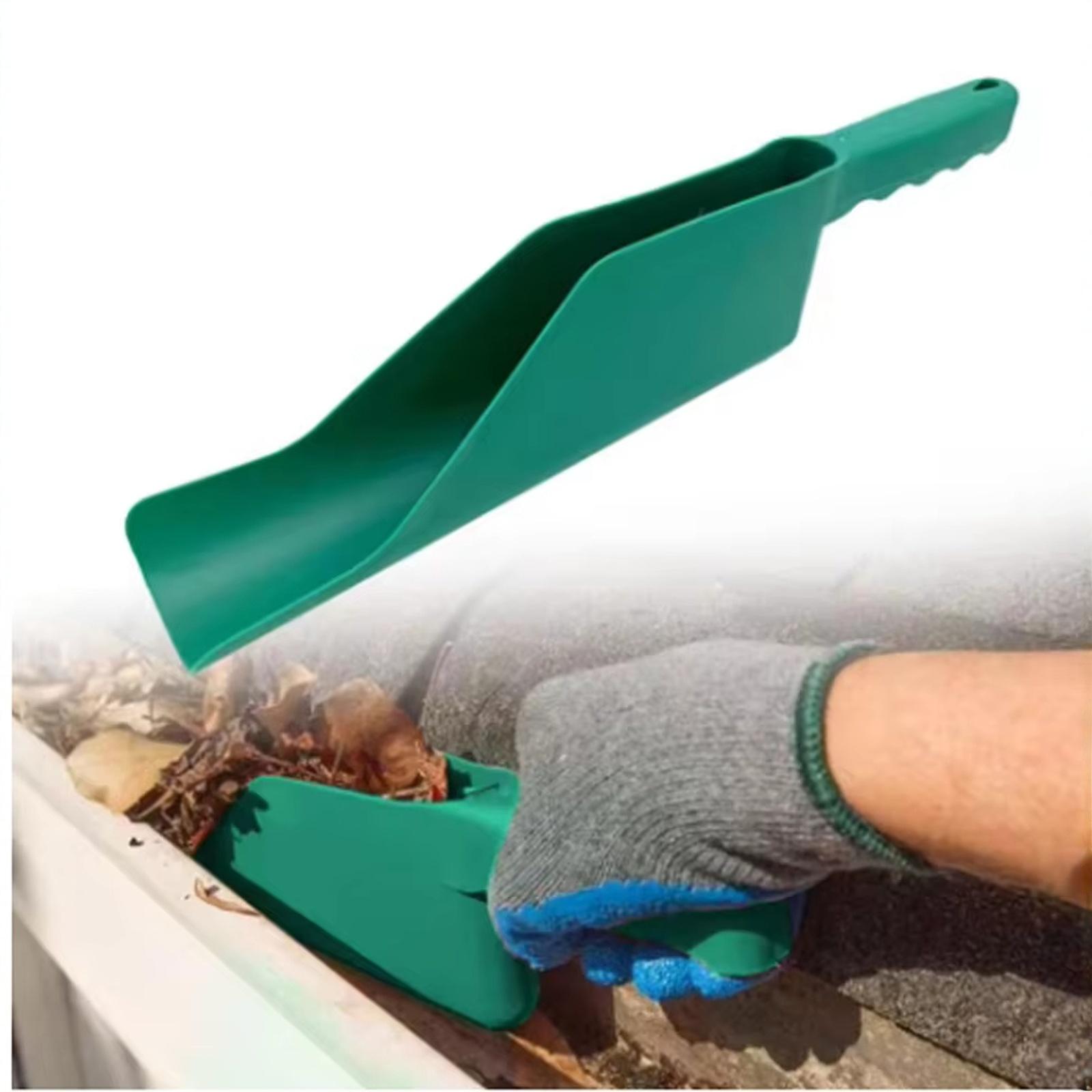 

Gutter Spoons Cleaning Shovels Cleaning Roof Tool Flexible Dirt Debris Remove Garden Leaf Cleaning Tool One Size