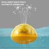 Niedliche Cartoon-Lichtmusik-Sprinkler-Wasser-Spritzball-Kinder-Baby-Badebecken-Spielzeug