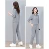 Fashion Stand Collar Half Cardigan Zipper Sport Suit for Women Spring Autumn Casual Sports Outfit Tracksuit for Ladies