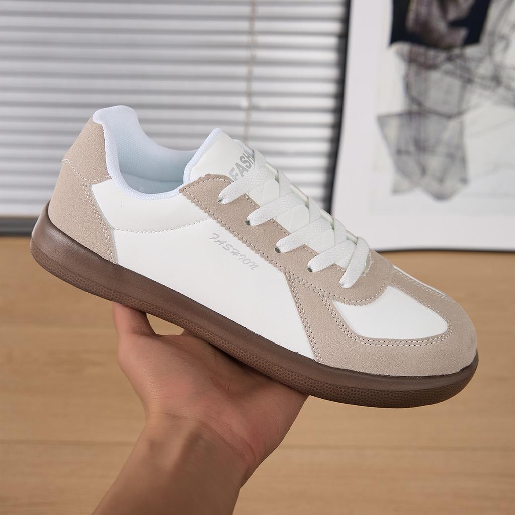 New couple shoes platform spring breathable versatile casual white shoes men's shoes