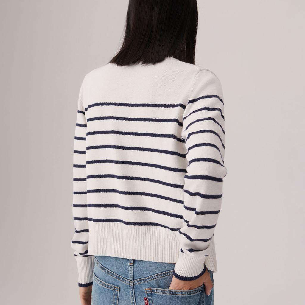Levis Simple Design Comfortable Fabric Classic Style Fashionable Striped Cardigan Women Cardigans 0051K-0000