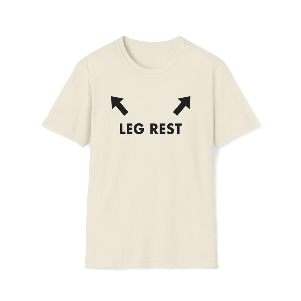 Humor Printed Leg Rests Dad Joke Adult T-Shirt Hip Hop Casual Fashion Loose Streetwear Man Tshirt Hot Sale Fathers Day Gift Tees