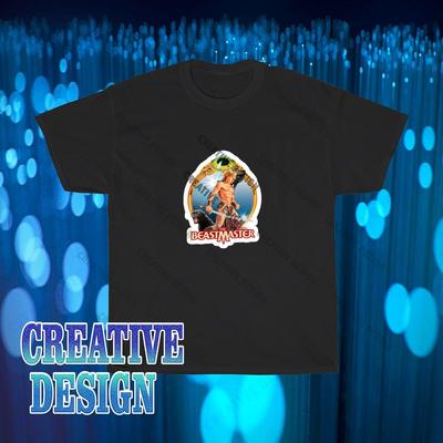 Nuovissima T-shirt Classica Anni '80 The Beastmaster Divertente Taglia dalla S alla 5XL