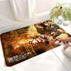 Cartoon Attack On Titan Entrance Door Mat Washable Non-Slip Living Room Sofa Chairs Area Mat Kitchen Welcome Doormat