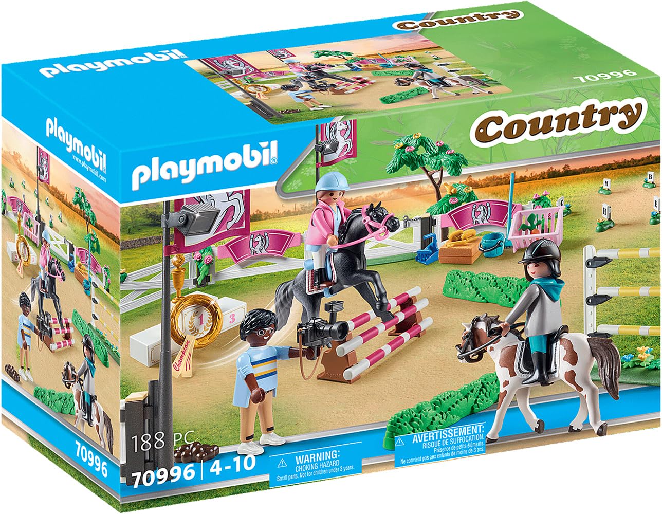 

Playmobil Country Турнир по верховой езде на пони 70996 (2023)