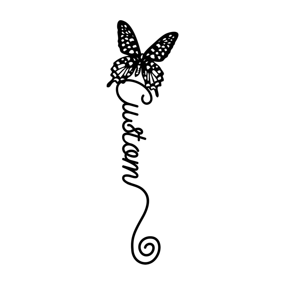 Hollow Butterfly Metal Bookmark, Book Lover Gift, Teacher Appreciation, Unique Reading Accessory