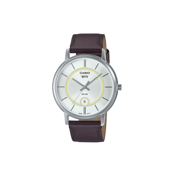 CASIO Men Standard Series Silver Watch MTP-B120L-7A MTP-B120L-7A Silver Dial