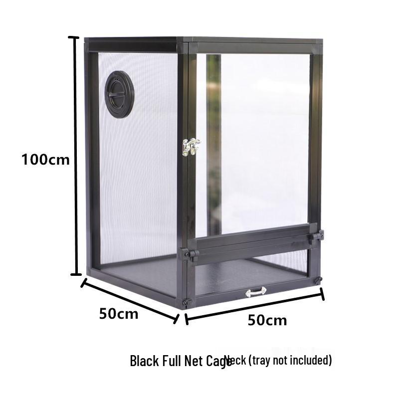 PAYI Climbing Pet Cage: Aluminum Net Box for Reptiles - Chameleons, Frogs, Lizards with Heat Preservation