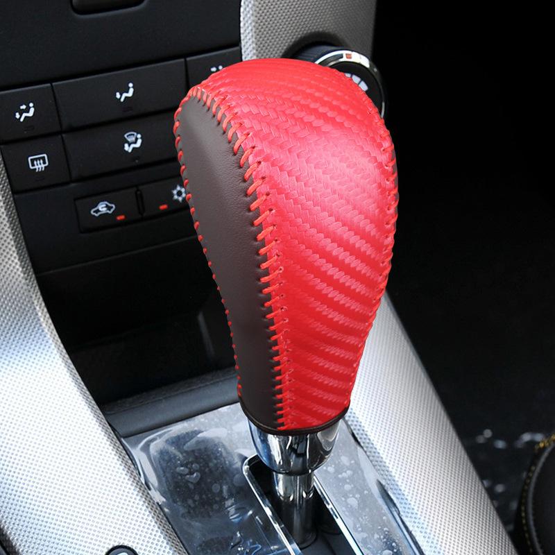 Couvre-pommeau de levier de vitesse pour Chevrolet Antidérapant Résistant à l'usure Housses de protection Couvercle de pommeau de levier de vitesse durable Accessoires de voiture