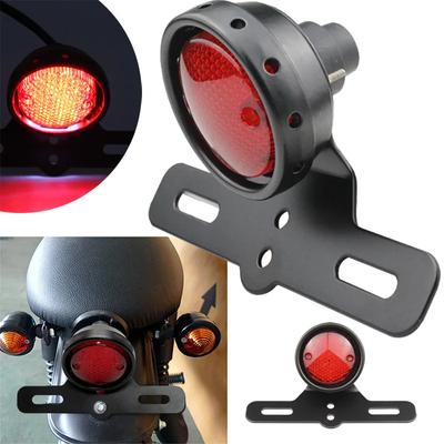 New 1Pcs Motorcycle Modified LED Taillights Rear Taillights Brake Lights Cruise Car Retrofitted LED Taillights Assembly