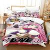 New To Love Ru Bedding Set Cartoon Anime  two&three-piece set Adult Kid Bedroom Duvet cover Sets 3D Print Kawaii Anime Girls