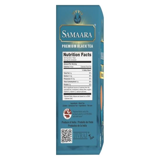 Samaara Tea 250gm | CTC Assam Premium Black Leaf Tea | Chai Patti Powder | Jar 250 g