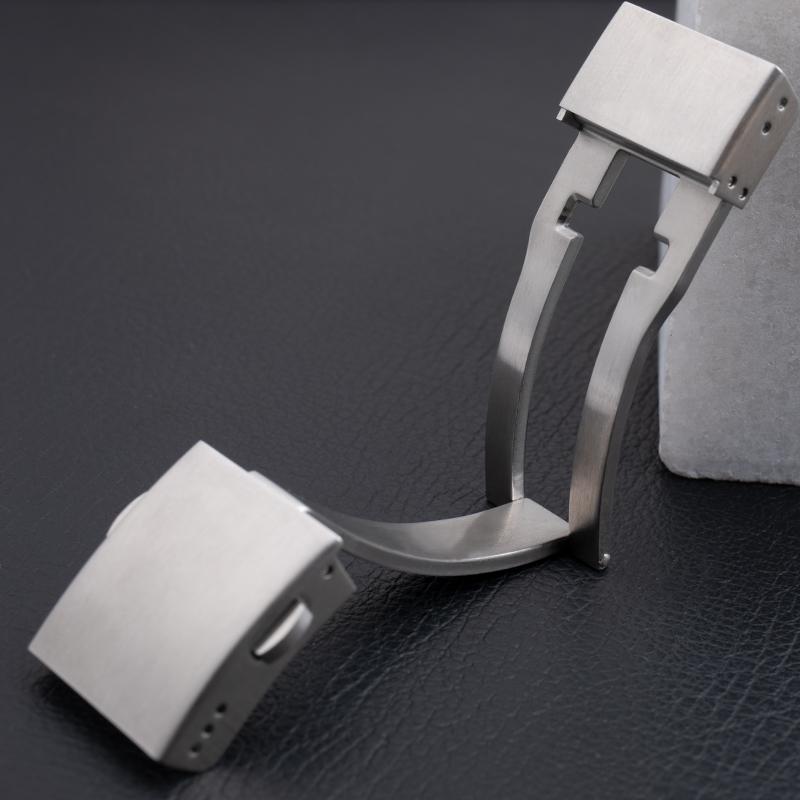 Stainless Steel Deployment Fold Buckle For Longines Clasp Watch Band Accessories For CONQUEST HYDROCONQUEST L3 19mm Metal